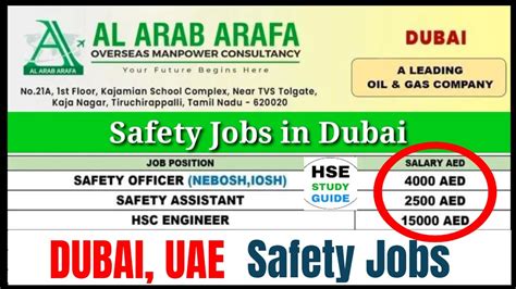 dubai safety officer jobs.